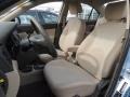 2011 Hyundai Accent Beige Interior Front Seat Photo