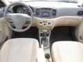 Beige 2011 Hyundai Accent GLS 4 Door Dashboard