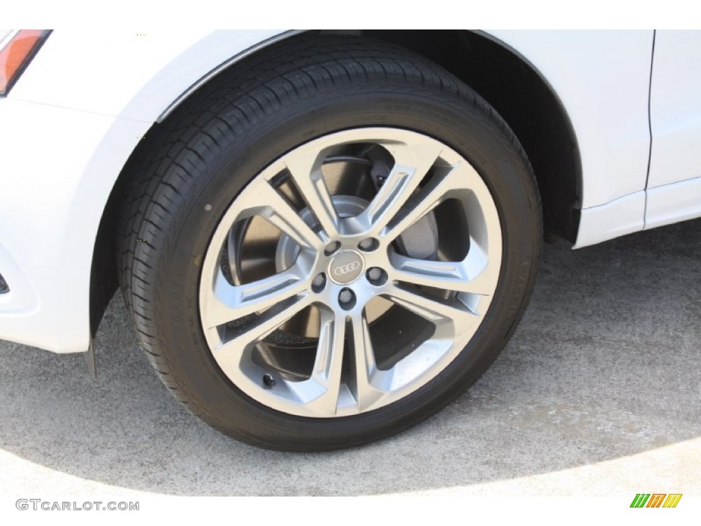 2013 Q5 3.0 TFSI quattro - Glacier White Metallic / Pistachio Beige photo #4