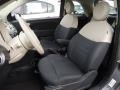 Tessuto Grigio/Avorio (Grey/Ivory) Front Seat Photo for 2012 Fiat 500 #78600854