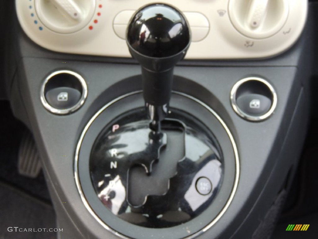 2012 Fiat 500 Pop 6 Speed Auto Stick Automatic Transmission Photo #78600986