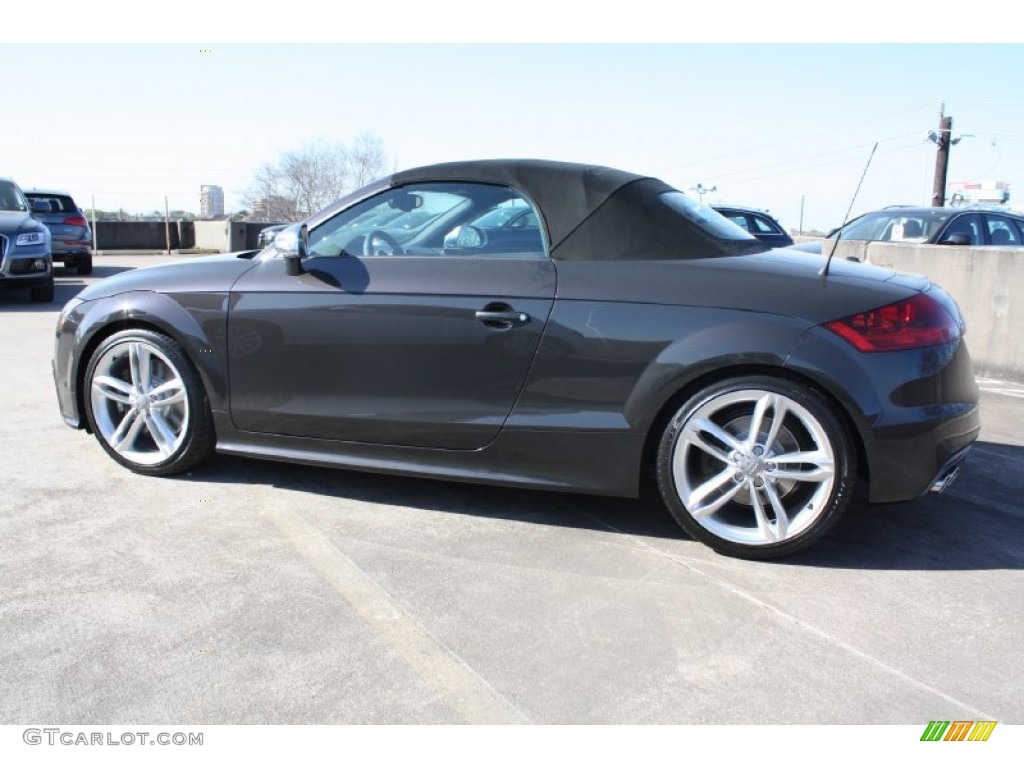 Oolong Gray Metallic 2013 Audi TT S 2.0T quattro Roadster Exterior Photo #78601056