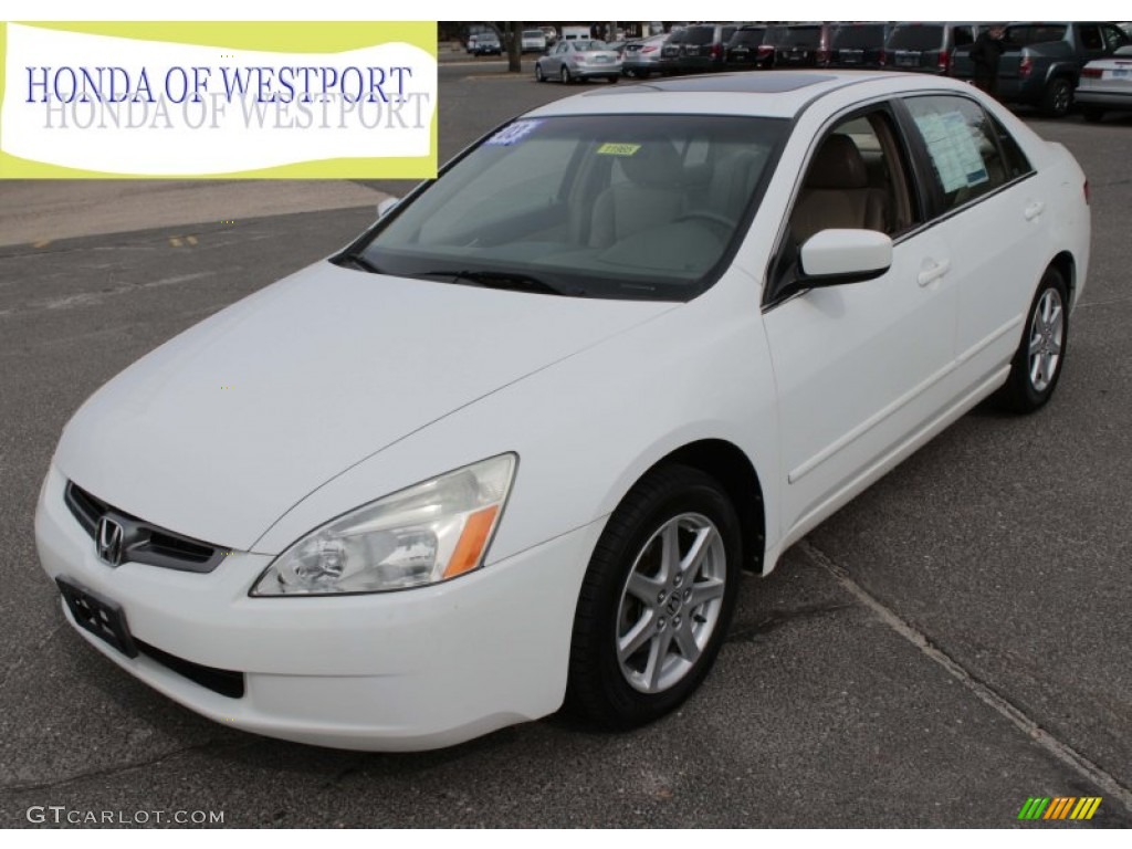 Taffeta White Honda Accord