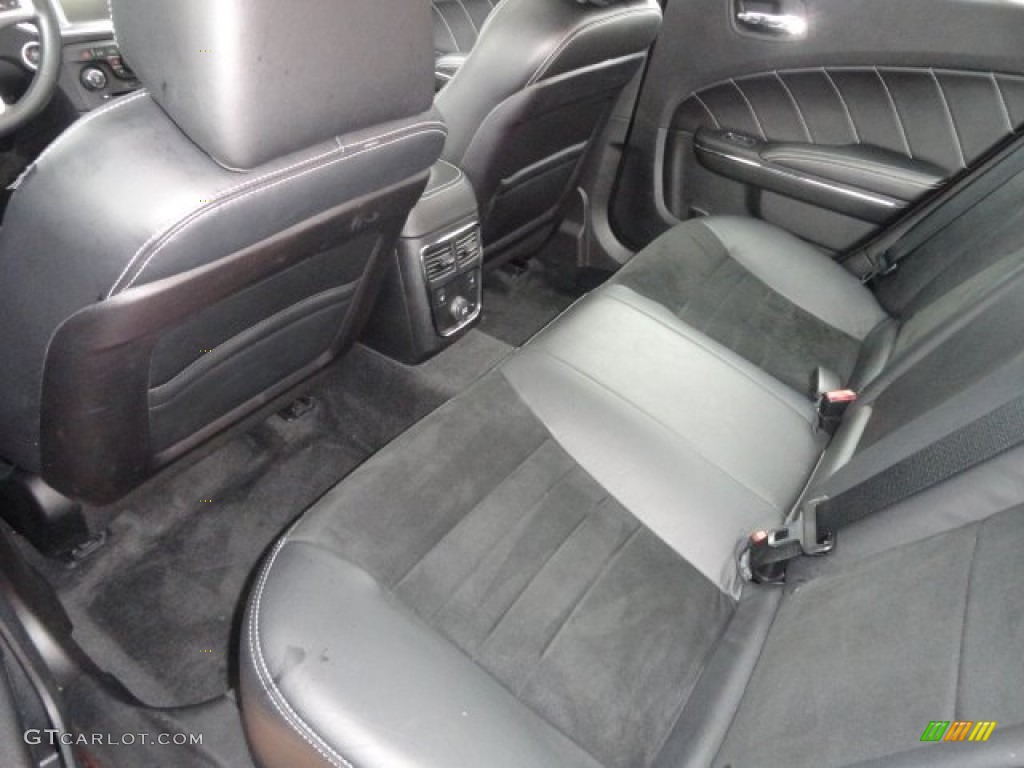 Black Interior 2011 Dodge Charger R/T Road & Track Photo #78601140