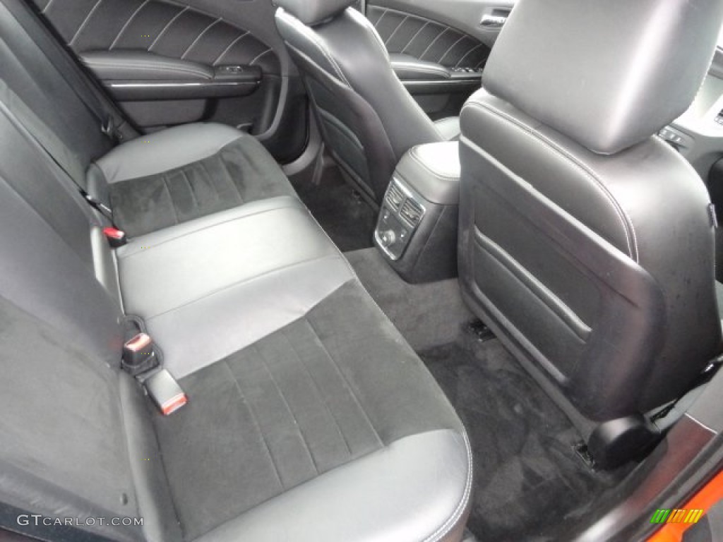 2011 Charger R/T Road & Track - Toxic Orange Pearl / Black photo #13