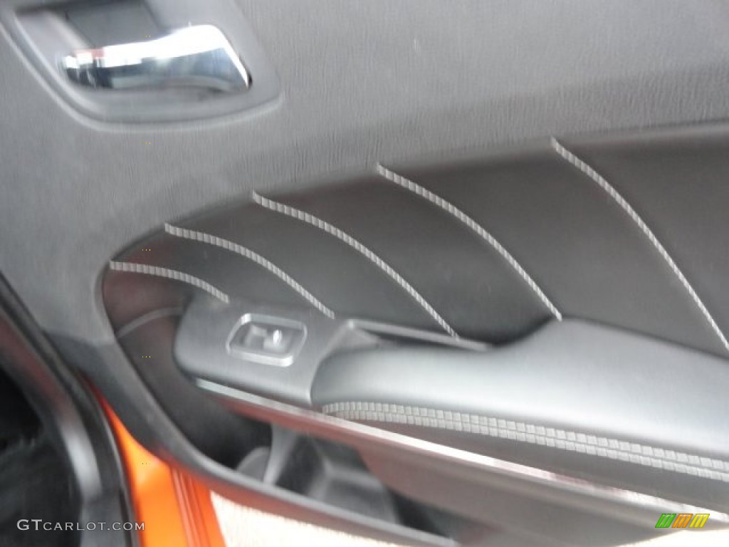 2011 Charger R/T Road & Track - Toxic Orange Pearl / Black photo #14