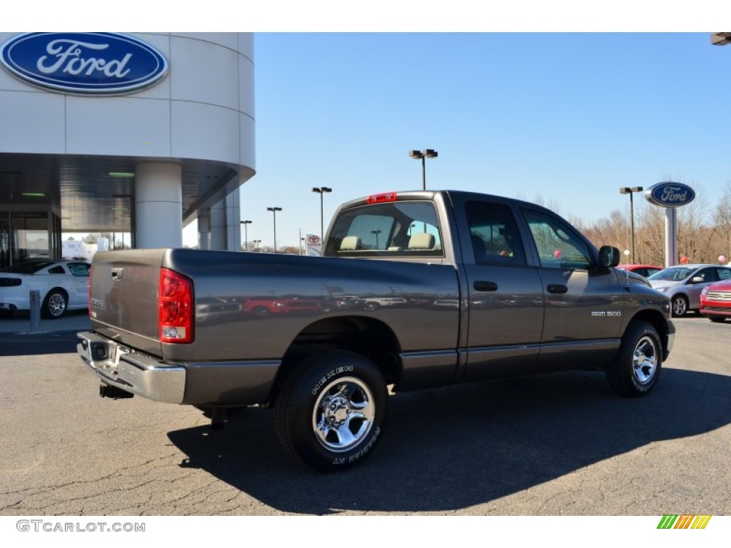 2004 Ram 1500 ST Quad Cab - Graphite Metallic / Dark Slate Gray photo #2