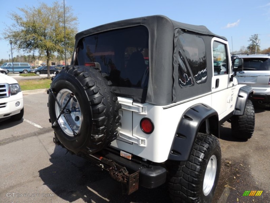 2000 Wrangler Sport 4x4 - Stone White / Agate photo #10