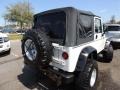 2000 Stone White Jeep Wrangler Sport 4x4  photo #10