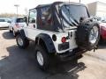 2000 Stone White Jeep Wrangler Sport 4x4  photo #12