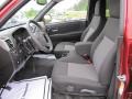 Ebony 2011 Chevrolet Colorado LT Crew Cab Interior Color