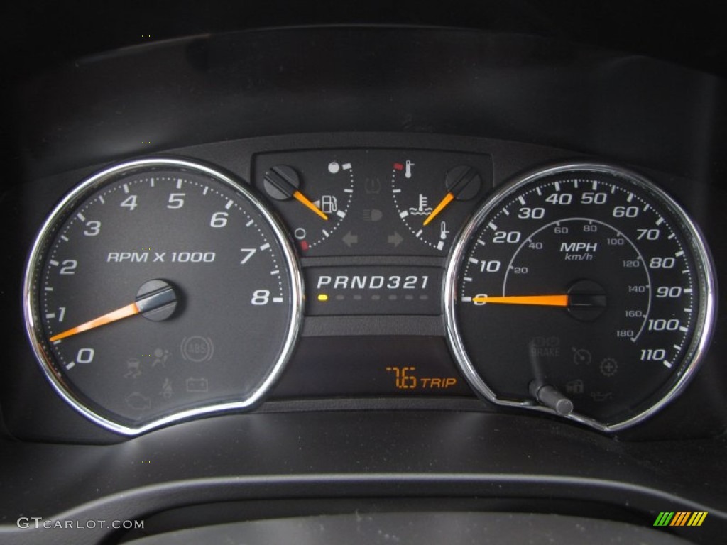 2011 Chevrolet Colorado LT Crew Cab Gauges Photo #78602016