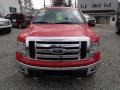 2009 Bright Red Ford F150 XLT SuperCab 4x4  photo #2