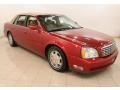 2004 Crimson Red Pearl Cadillac DeVille Sedan  photo #1