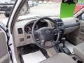 Avalanche White - Frontier XE V6 Crew Cab 4x4 Photo No. 8