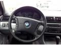2001 BMW 3 Series Grey Interior Steering Wheel Photo