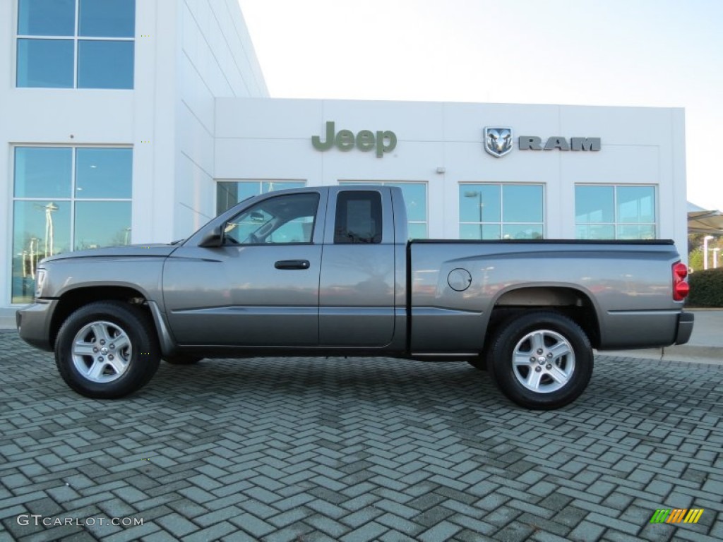 Mineral Gray Metallic 2011 Dodge Dakota Big Horn Extended Cab Exterior Photo #78604533