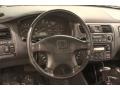 Charcoal 2000 Honda Accord EX V6 Coupe Steering Wheel