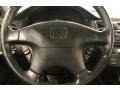 Charcoal 2000 Honda Accord EX V6 Coupe Steering Wheel