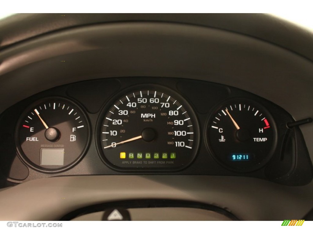 2004 Oldsmobile Silhouette Premier Gauges Photo #78604996