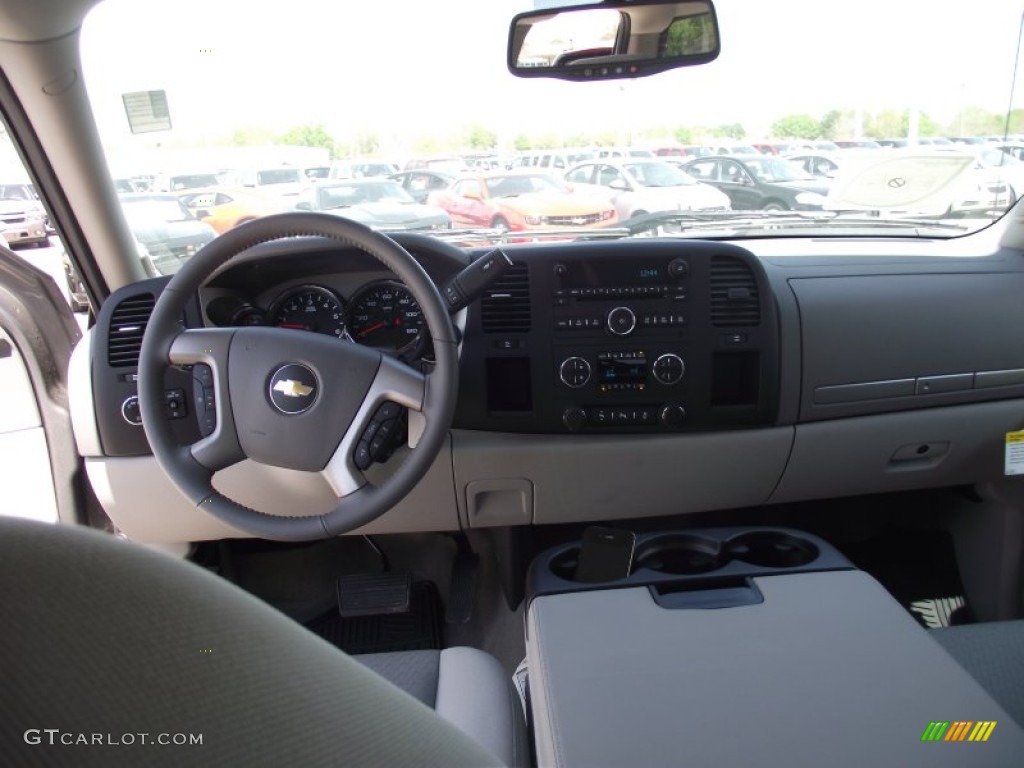 2013 Silverado 1500 LT Crew Cab - Graystone Metallic / Light Titanium/Dark Titanium photo #7