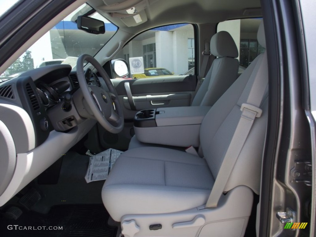 2013 Silverado 1500 LT Crew Cab - Graystone Metallic / Light Titanium/Dark Titanium photo #5