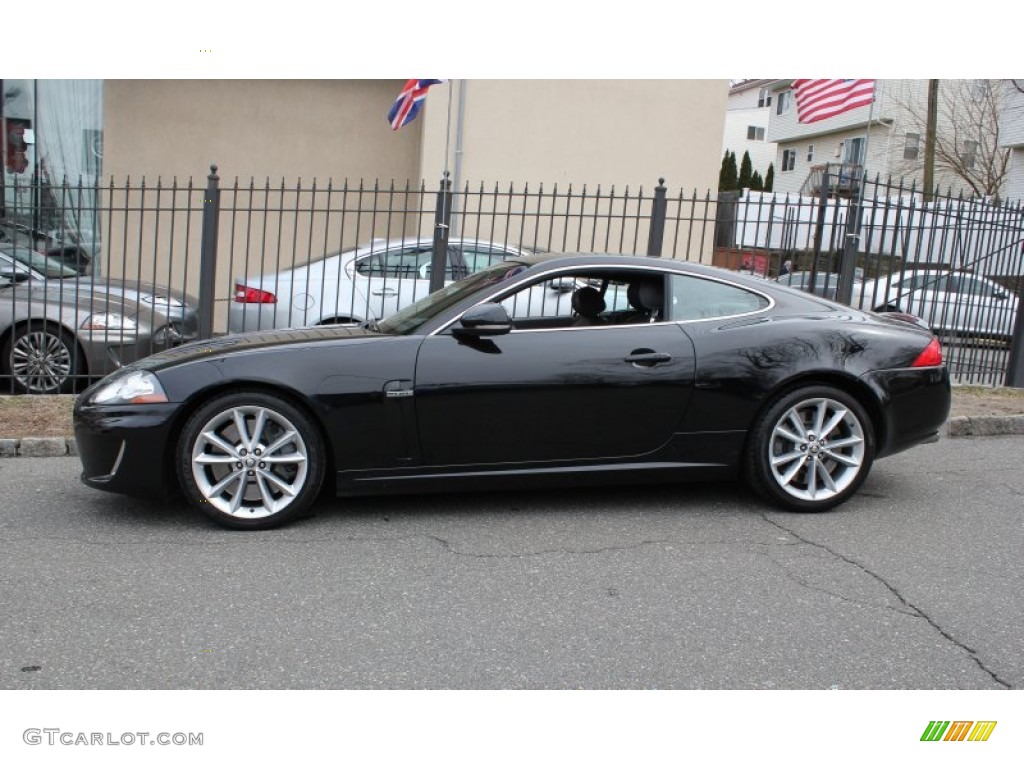 Ultimate Black Metallic 2010 Jaguar XK XKR Coupe Exterior Photo #78605415