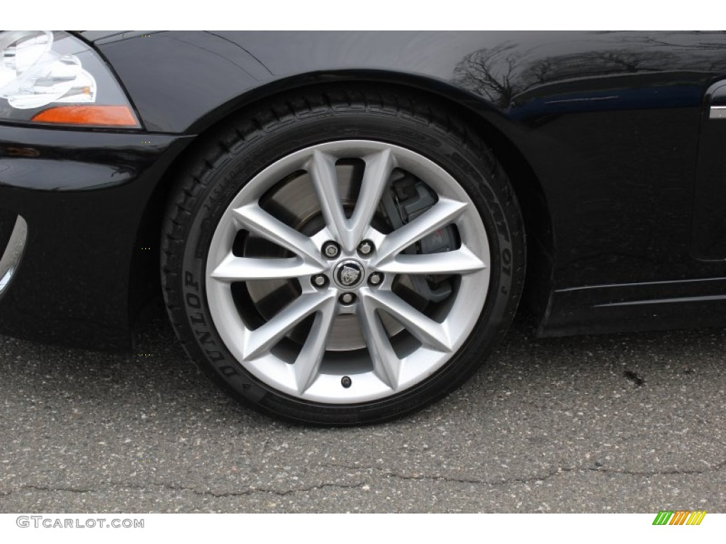 2010 XK XKR Coupe - Ultimate Black Metallic / Warm Charcoal photo #8