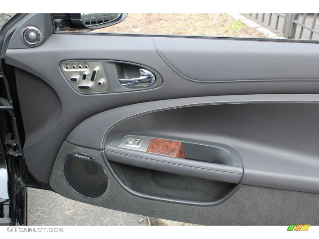 2010 Jaguar XK XKR Coupe Warm Charcoal Door Panel Photo #78605511