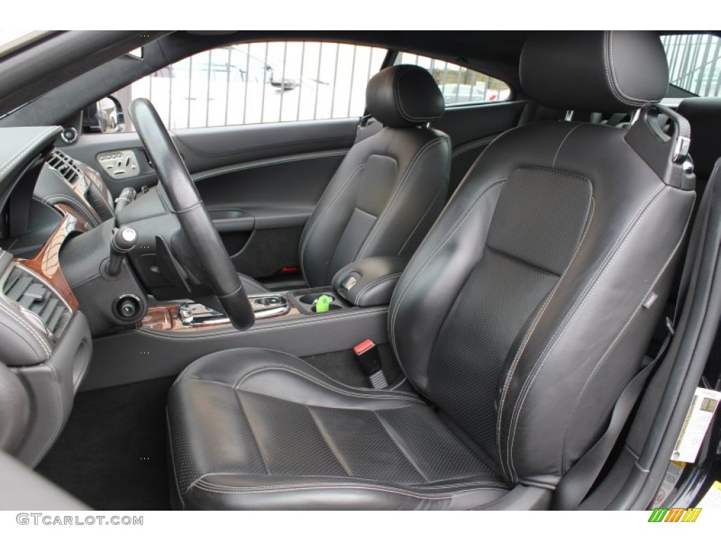 Warm Charcoal Interior 2010 Jaguar XK XKR Coupe Photo #78605598
