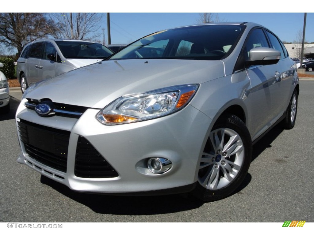 2012 Focus SEL 5-Door - Ingot Silver Metallic / Charcoal Black photo #1