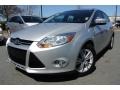 2012 Ingot Silver Metallic Ford Focus SEL 5-Door  photo #1