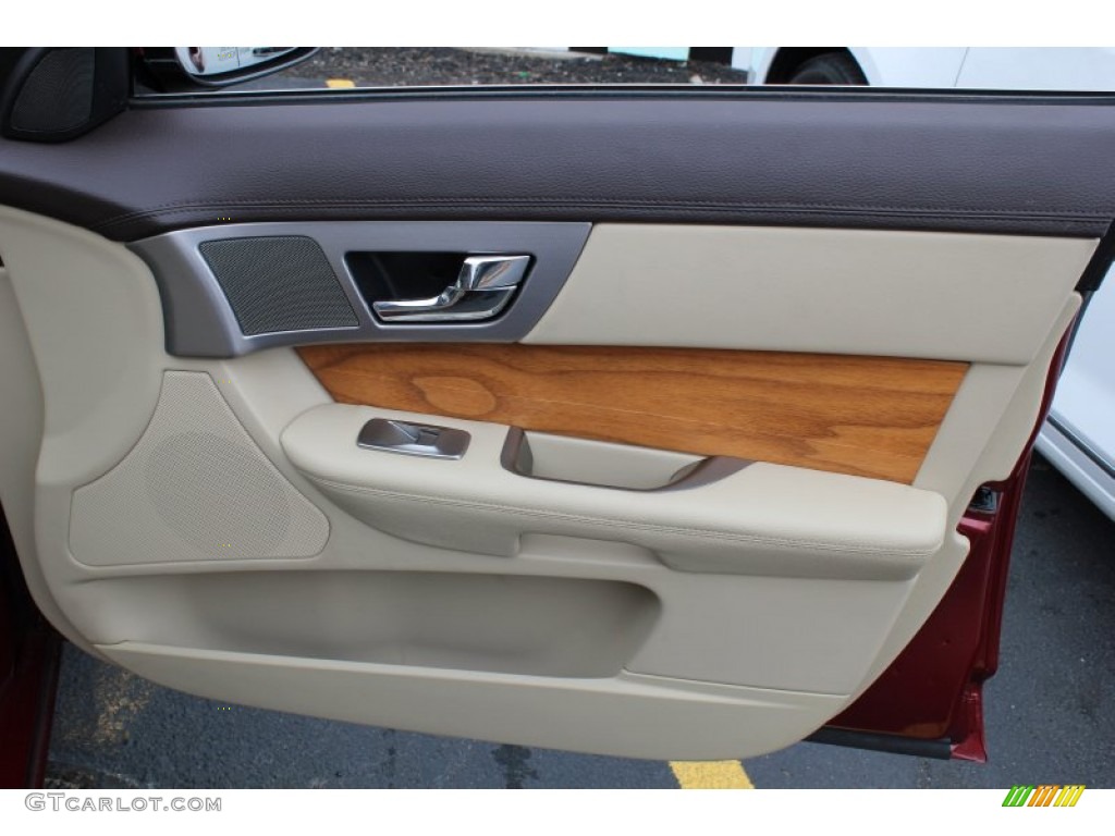 2010 Jaguar XF Sport Sedan Barley Door Panel Photo #78605916
