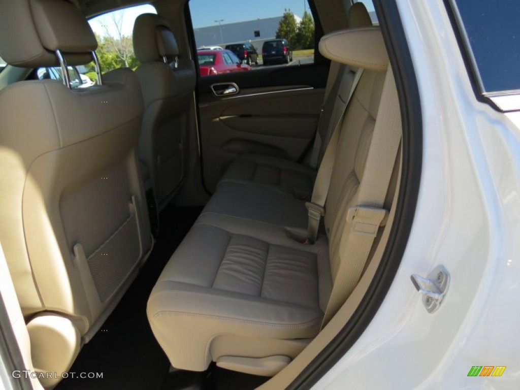 2014 Grand Cherokee Limited - Bright White / New Zealand Black/Light Frost photo #7