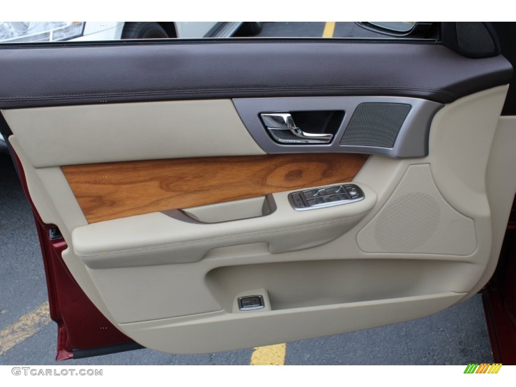 2010 Jaguar XF Sport Sedan Barley Door Panel Photo #78606079