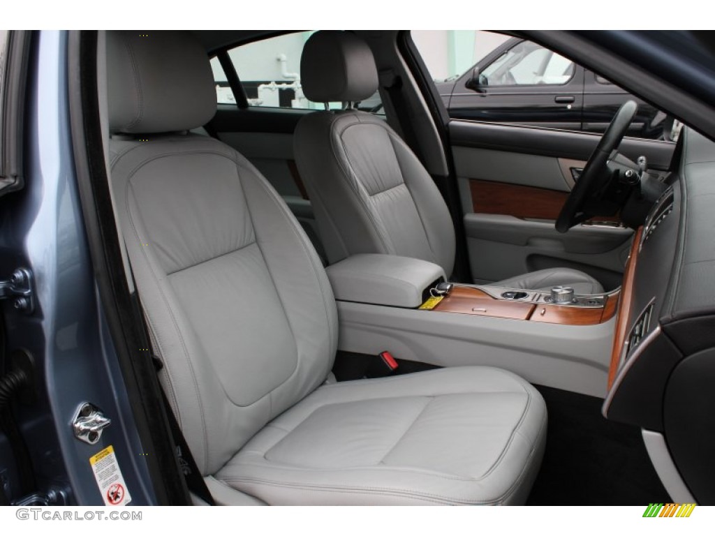 Dove/Charcoal Interior 2009 Jaguar XF Luxury Photo #78606494