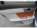 Dove/Charcoal 2009 Jaguar XF Luxury Door Panel