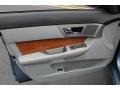 Dove/Charcoal 2009 Jaguar XF Luxury Door Panel