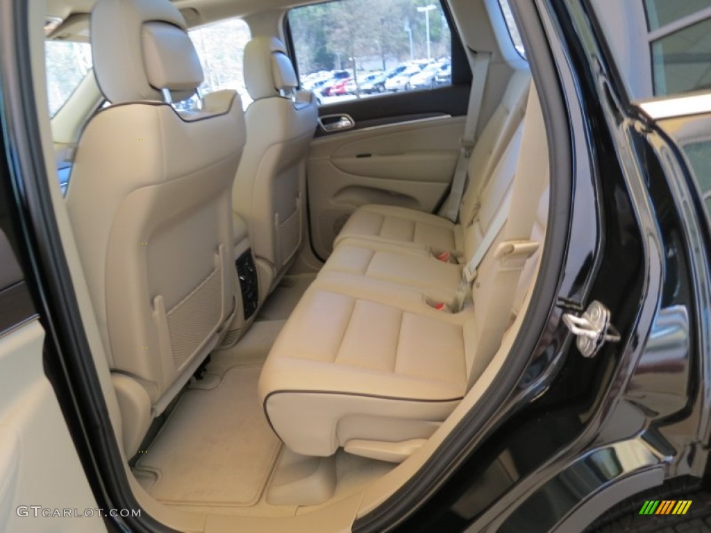 2014 Jeep Grand Cherokee Overland 4x4 Rear Seat Photo #78606726