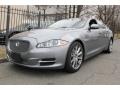 2011 Lunar Grey Metallic Jaguar XJ XJL  photo #1