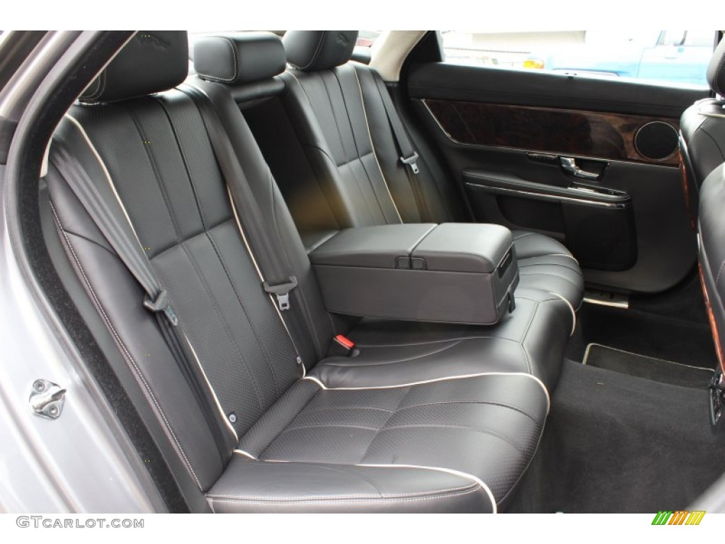 2011 Jaguar XJ XJL Rear Seat Photo #78607128