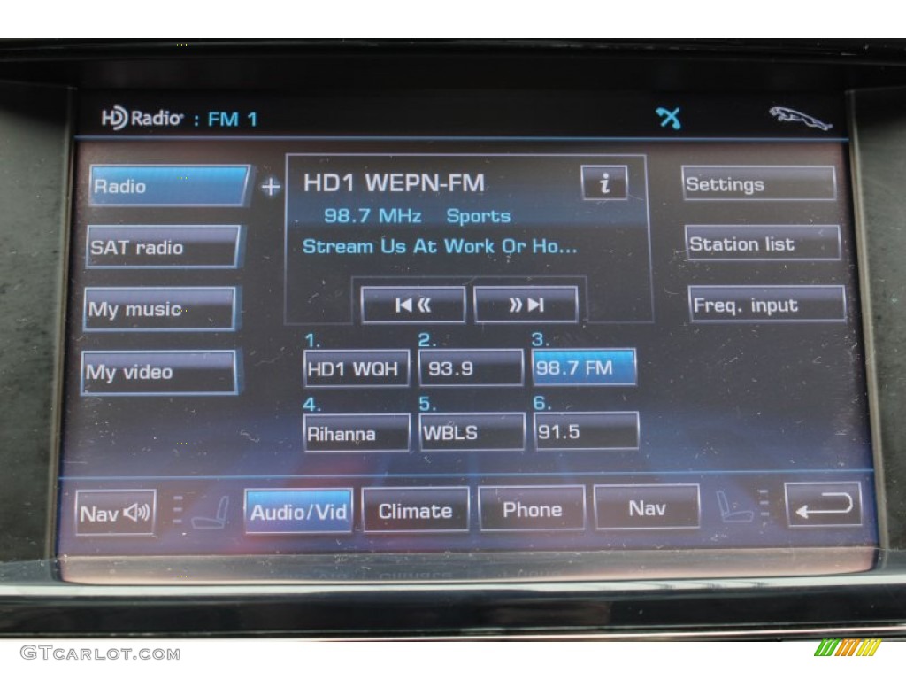 2011 Jaguar XJ XJL Controls Photo #78607338