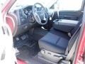 Ebony 2013 GMC Sierra 2500HD SLE Extended Cab 4x4 Interior Color