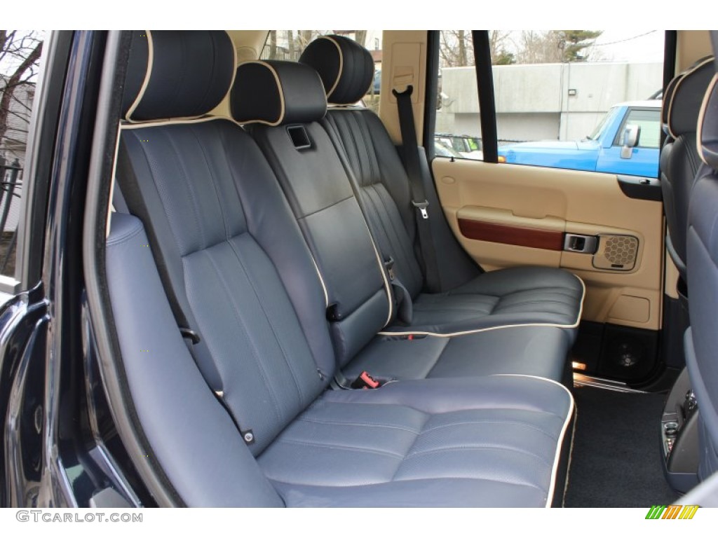 Navy Blue/Parchment Interior 2010 Land Rover Range Rover HSE Photo #78607665