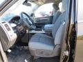  2013 1500 Big Horn Crew Cab 4x4 Black/Diesel Gray Interior