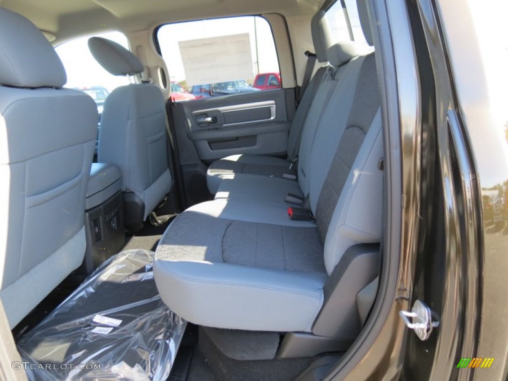 2013 Ram 1500 Big Horn Crew Cab 4x4 Rear Seat Photo #78607836