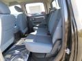 Rear Seat of 2013 1500 Big Horn Crew Cab 4x4