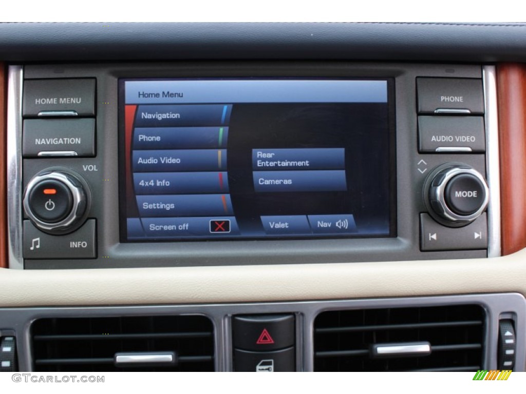 2010 Land Rover Range Rover HSE Controls Photo #78607903