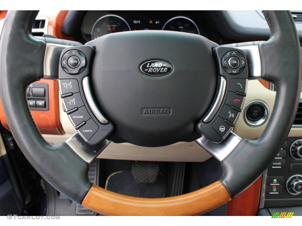 2010 Land Rover Range Rover HSE Steering Wheel Photos