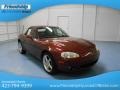 2003 Garnet Red Mica Mazda MX-5 Miata Roadster  photo #4